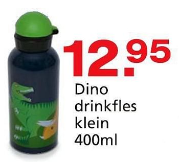Promoties Dino drinkfles dlein - bobble - Geldig van 10/10/2014 tot 07/12/2014 bij Unikamp