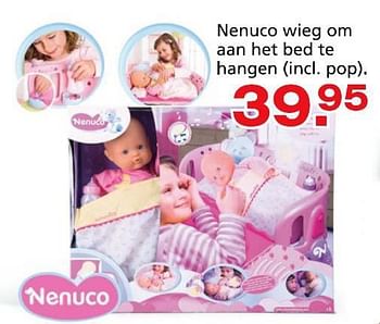 Promotions Nenuco wieg om aan het bed te hangen - Nenuco - Valide de 10/10/2014 à 07/12/2014 chez Unikamp