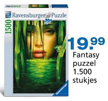 Promoties Fantasy puzzel - Ravensburger - Geldig van 10/10/2014 tot 07/12/2014 bij Unikamp