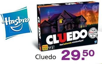 Promoties Cluedo - Hasbro - Geldig van 10/10/2014 tot 07/12/2014 bij Unikamp