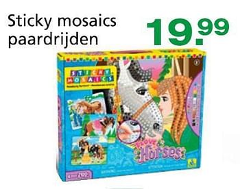 Promoties Sticky mosaics paardrijden - Sticky Mosaics - Geldig van 10/10/2014 tot 07/12/2014 bij Unikamp