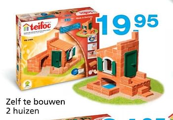 Promoties Zelf te bouwen 2 huizen - teifoc - Geldig van 10/10/2014 tot 07/12/2014 bij Unikamp