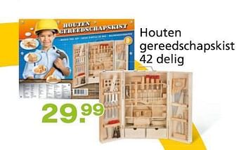 Promotions Houten gereedschapskist 42 delig - K'Nex - Valide de 10/10/2014 à 07/12/2014 chez Unikamp