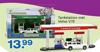 Promoties Tankstation met volvo v70 - Kids GLOBE - Geldig van 10/10/2014 tot 07/12/2014 bij Unikamp