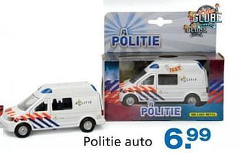 Promoties Politie auto - Kids GLOBE - Geldig van 10/10/2014 tot 07/12/2014 bij Unikamp