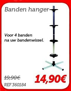 Promoties Banden hanger - Huismerk - Auto 5  - Geldig van 15/10/2014 tot 09/11/2014 bij Auto 5