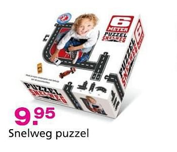 Promotions Snelweg puzzel - Produit maison - Unikamp - Valide de 10/10/2014 à 07/12/2014 chez Unikamp