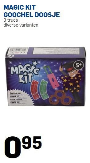 Promoties Magic kit goochel doosje - Huismerk - Action - Geldig van 20/10/2014 tot 06/12/2014 bij Action