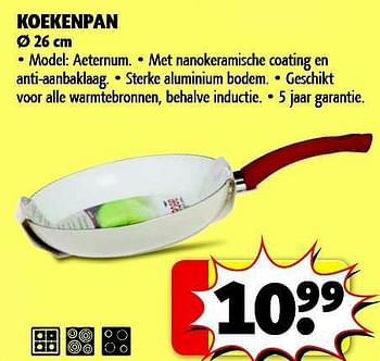 Promoties Koekenpan - Huismerk - Kruidvat - Geldig van 29/07/2014 tot 10/08/2014 bij Kruidvat