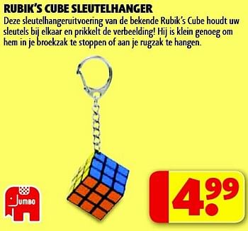 Promoties Rubik`s cube sleutelhanger - Jumbo - Geldig van 29/07/2014 tot 10/08/2014 bij Kruidvat