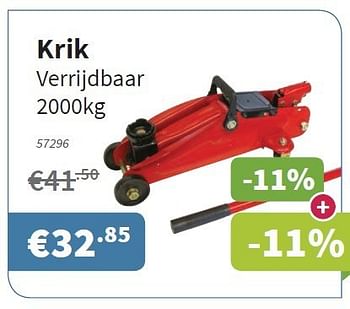 Promoties Krik verrijdbaar - Huismerk - Cevo - Geldig van 06/11/2014 tot 19/11/2014 bij Cevo Market
