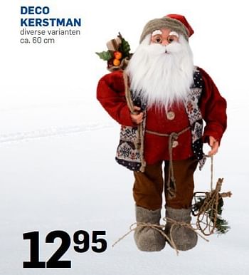 Promoties Deco kerstman - Huismerk - Action - Geldig van 10/11/2014 tot 28/12/2014 bij Action
