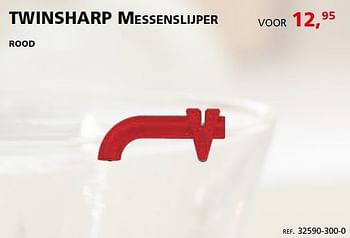 Promoties Twinsharp messenslijper - Zwilling - Geldig van 24/11/2014 tot 31/12/2014 bij Unikamp