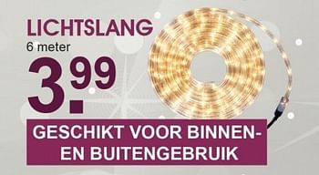 Verslijten Naar verwennen Huismerk - Van Cranenbroek Lichtslang - Promotie bij Van Cranenbroek
