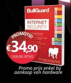 Promoties Bullguard internet security - Bullguard - Geldig van 17/11/2014 tot 06/12/2014 bij Compudeals