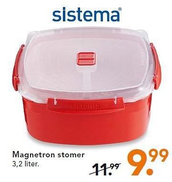 Waarneembaar huiselijk Gelach Sistema Magnetron stomer - Promotie bij Blokker