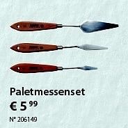 Promoties Paletmessenset - ArtCreation - Geldig van 08/12/2014 tot 04/01/2015 bij Unikamp