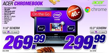 Promoties Acer chromebook - Acer - Geldig van 27/11/2014 tot 08/12/2014 bij Auva