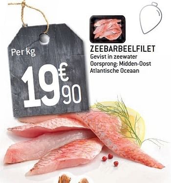 Promoties Zeebarbeelfilet - Huismerk - Match - Geldig van 10/12/2014 tot 31/12/2014 bij Match Food & More