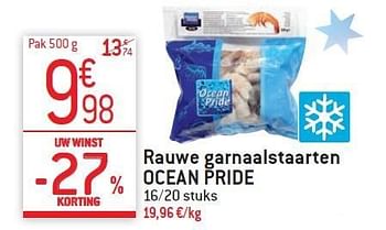 Promoties Rauwe garnaalstaarten ocean pride - Ocean Pride - Geldig van 10/12/2014 tot 31/12/2014 bij Match Food & More