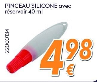 Promotions Pinceau silicone avec réservoir - Fritel - Valide de 08/12/2014 à 31/12/2014 chez Krefel