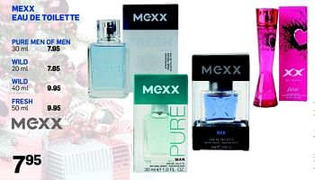 Promoties Mexx pure men of men - Mexx - Geldig van 08/12/2014 tot 24/12/2014 bij Action