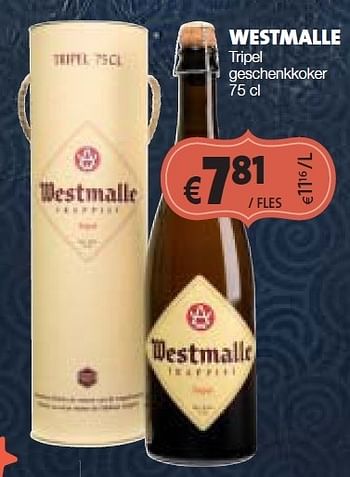 Promoties Westmalle tripel - Westmalle - Geldig van 19/12/2014 tot 04/01/2015 bij BelBev