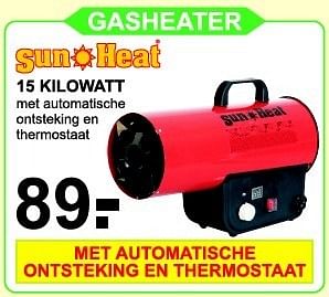 Sun Gasheater - Promotie bij Cranenbroek