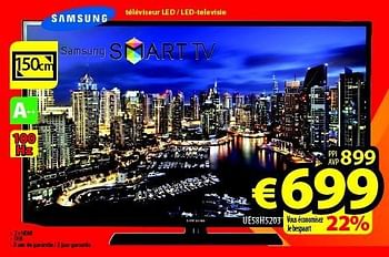 Promoties Samsung led-televisie ue58h5203 - Samsung - Geldig van 05/01/2015 tot 25/01/2015 bij ElectroStock