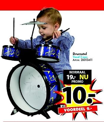 Promoties Drumstel - Huismerk - Bart Smit - Geldig van 03/01/2015 tot 31/01/2015 bij Bart Smit