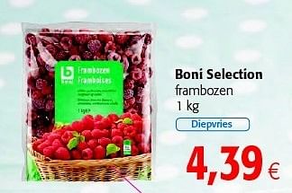 Boni Boni Selection Frambozen Promotie Bij Colruyt