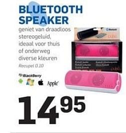 Promoties Bluetooth speaker - Huismerk - Action - Geldig van 21/01/2015 tot 27/01/2015 bij Action