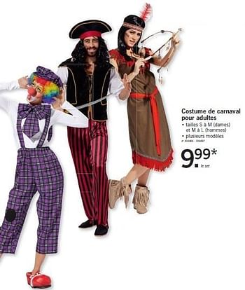knuffel Bevoorrecht Kliniek Huismerk - Lidl Costume de carnaval pour adultes - Promotie bij Lidl