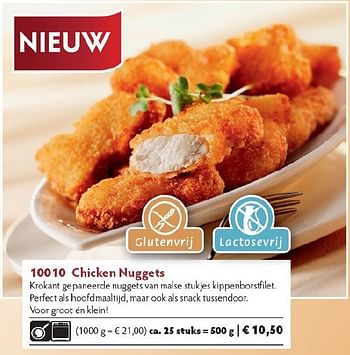 Promoties Chicken nuggets - Huismerk - Bofrost - Geldig van 01/10/2014 tot 31/03/2015 bij Bofrost