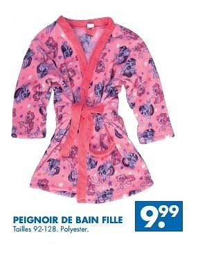 Produit maison Zeeman Peignoir de bain fille En promotion chez