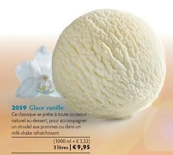 Promotions Glace vanille - Produit maison - Bofrost - Valide de 01/10/2014 à 31/03/2015 chez Bofrost