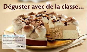 Promotions Gateau glacé butterscotch - Produit maison - Bofrost - Valide de 01/10/2014 à 31/03/2015 chez Bofrost