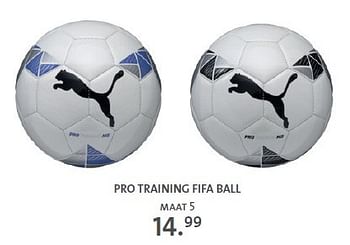 Promoties Puma pro training fifa ball - Puma - Geldig van 10/02/2015 tot 30/06/2015 bij Primo