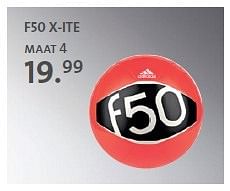 Promoties Adidas f50 x-ite - Adidas - Geldig van 10/02/2015 tot 30/06/2015 bij Primo
