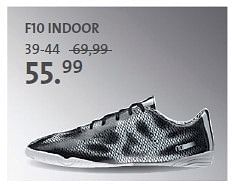Promoties Adidas f10 indoor - Adidas - Geldig van 10/02/2015 tot 30/06/2015 bij Primo