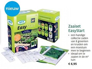 Promoties Zaaiset easystart - Huismerk - Aveve - Geldig van 24/02/2015 tot 08/03/2015 bij Aveve