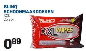 Promoties Blinq schoonmaakdoeken - Blinq - Geldig van 23/02/2015 tot 29/03/2015 bij Action