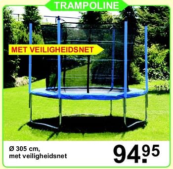 Petulance Ondraaglijk Echter Huismerk - Van Cranenbroek Trampoline - Promotie bij Van Cranenbroek
