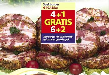 Promoties Spekburger - Huismerk - Vleesmeesters - Geldig van 04/03/2015 tot 10/03/2015 bij Vleesmeesters