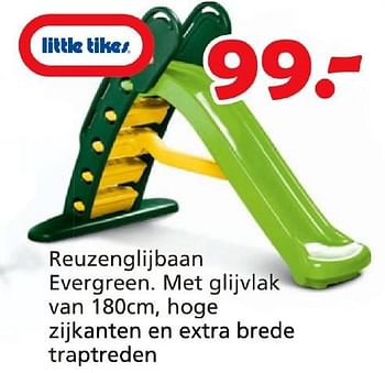 Promoties Reuzenglijbaan evergreen - Little Tikes - Geldig van 16/03/2015 tot 19/04/2015 bij Unikamp