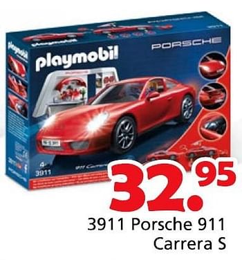 Promotions Porsche 911 carrera s - Playmobil - Valide de 16/03/2015 à 19/04/2015 chez Unikamp