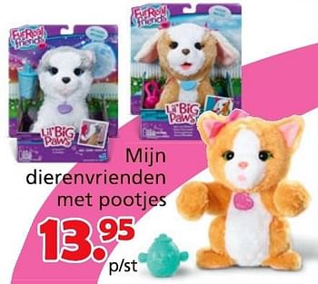 Promoties Mijn dierenvrienden met pootjes - Hasbro - Geldig van 16/03/2015 tot 19/04/2015 bij Unikamp