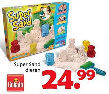 Promoties Super sand dieren - Goliath - Geldig van 16/03/2015 tot 19/04/2015 bij Unikamp
