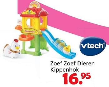 Promoties Zoef zoef dieren kippenhok - Vtech - Geldig van 16/03/2015 tot 19/04/2015 bij Unikamp