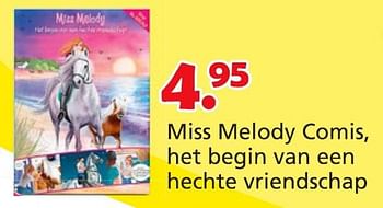 Promotions Miss melody comis - Miss Melody - Valide de 16/03/2015 à 19/04/2015 chez Unikamp